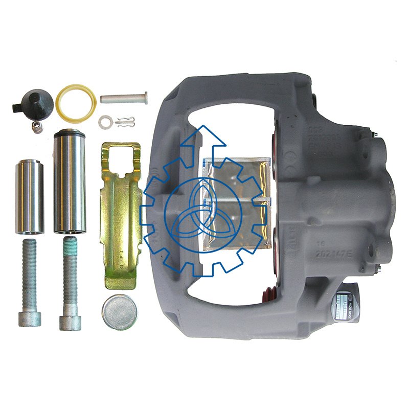 K004572 9704204001 9794200201 European Truck Auto Spare Parts Disc Adelin Brake Caliper for Mercedes-Benz